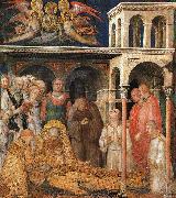 Simone Martini The Death of St. Martin France oil painting artist